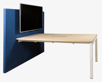 Nikola Console Meeting Table Blue - Computer Desk, HD Png Download, Free Download