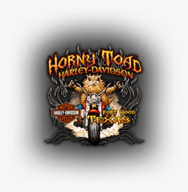 Horny Toad Harley-davidson Of Fort Hood Logo - Graphic Design, HD Png Download, Free Download