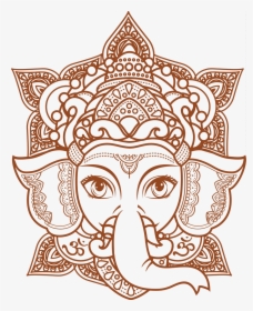 Lord Ganesha Vector , Png Download - Ganesha Free Vector, Transparent Png, Free Download