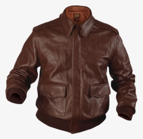 Leather Jacket Transparent Image - A2 Leather Flight Jacket, HD Png Download, Free Download
