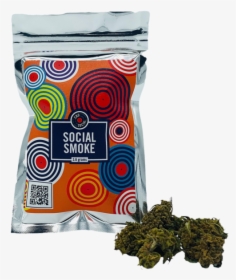 Social Smoke Orange Ed - Edible Seaweed, HD Png Download, Free Download