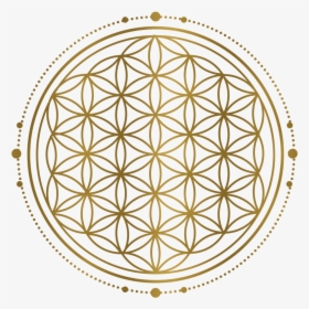 Black And White Flower Of Life, HD Png Download, Free Download