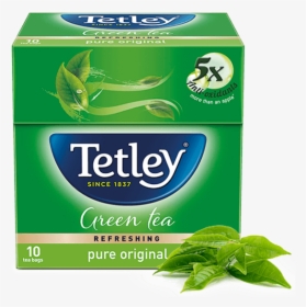 Natural Green Tea 10s Regular - Tetley Green Tea Honey And Lemon, HD Png Download, Free Download