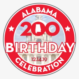 Alabama 200 Birthday Celebration Logo"   Class="img - Alabama 200 Bicentennial Celebration, HD Png Download, Free Download