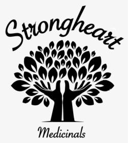 Strong Heart Black Transparent - Exploring Tree Macarthur Logo, HD Png Download, Free Download
