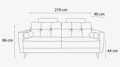 Sofa Plan Png, Transparent Png, Free Download