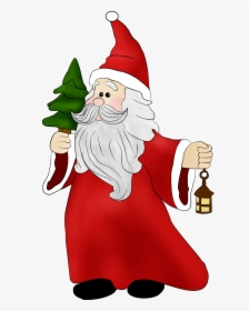 Christmas Santa Clip Art - Santa Weihnachten Clipart Weihnachtsmann, HD Png Download, Free Download
