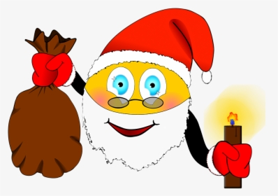 Weihnachtsmann Smiley, HD Png Download, Free Download