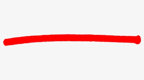 Red Underline Png - Transparent Background Marker Line Png, Png Download, Free Download
