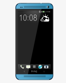 Blue Htc One M8 Htc One Max Dual Sim Png Image - Smart Phone Images Png, Transparent Png, Free Download