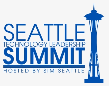 Png Seattle Technology Leadership Summit Logo White, Transparent Png, Free Download