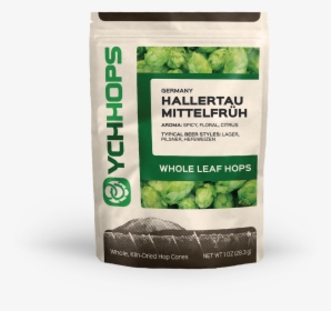 German Hallertau Hops Leaf 1 Oz, HD Png Download, Free Download