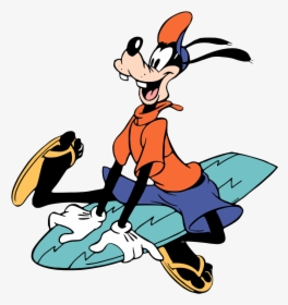 Mickey Mouse Goofy Surfing, HD Png Download, Free Download