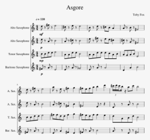 Mii Theme Clarinet Sheet Music Png Download Seven Nation Army Alto Sax Sheet Music Transparent Png Kindpng