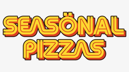 Seasonalpizzas Lettering Bigger - Lettering De Pizza Png, Transparent Png, Free Download