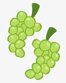 Grapes Clipart Black And White Free Clipart Image Image - Mlp Grape Cutie Mark, HD Png Download, Free Download