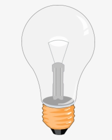 Bulb Clipart Moving Light - مطويه على شكل لمبه, HD Png Download, Free Download