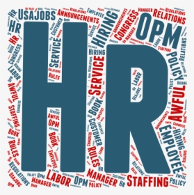 Hr Word Cloud - Human Resources Word Cloud Png, Transparent Png, Free Download