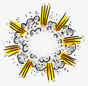 Bomb Vector Cloud , Png Download - Comic Explosion Clipart Png, Transparent Png, Free Download
