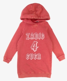 Zadig & Voltaire Kids Sweat Dress 4ever - Hoodie, HD Png Download, Free Download