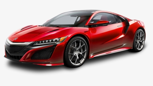 Acura Nsx Red Car Png Image - 2018 Acura Sports Cars, Transparent Png, Free Download