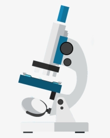 Transparent Researchers Clipart - Cartoon Microscope Png, Png Download, Free Download