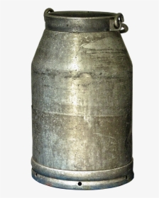 Vintage Milk Can Png, Transparent Png, Free Download