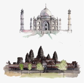 India - Angkor Wat In Thai, HD Png Download, Free Download
