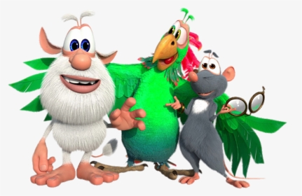 Booba Parrot And Mouse - Booba Loola And Googa, HD Png Download, Free Download