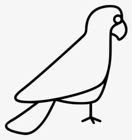 Parrot - Line Art, HD Png Download, Free Download