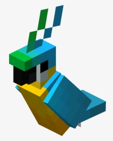 White Minecraft Parrot Hd Png Download Kindpng