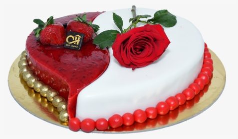 Heart Shape Cake - Birthday Cake, HD Png Download, Free Download