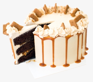 Caramel Cake Png Free Download - Salted Caramel Cake Bakersbrew, Transparent Png, Free Download