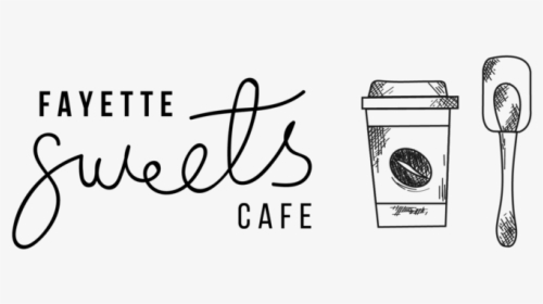 Fayette Sweets Cafe Black - Calligraphy, HD Png Download, Free Download