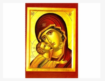 Panagia Greek Orthodox Icon, HD Png Download, Free Download