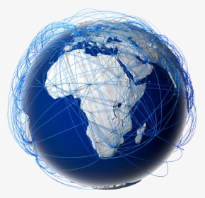 Globe - 3d Globe Earth Africa, HD Png Download, Free Download