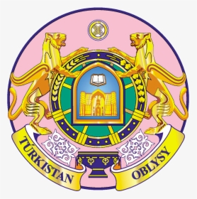 Coat Of Arms Of Turkistan Region - Акимат Туркестанской Области, HD Png Download, Free Download