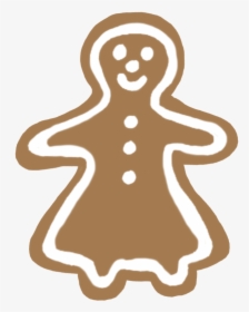 Gingerbread Woman - Illustration, HD Png Download, Free Download