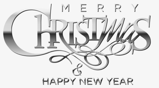 Merry Christmas 2018 And Happy New Year Png - Merry Christmas And Happy New Year Png Transparent, Png Download, Free Download