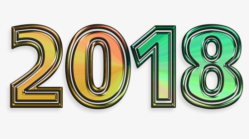 Happy New Year 2018 Beach - Circle, HD Png Download, Free Download