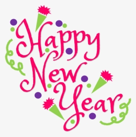 Happy New Year Clipart Sign - Happy New Year Png, Transparent Png, Free Download