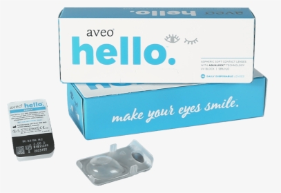 Aveo Hello - Aveo Contact Lens, HD Png Download, Free Download