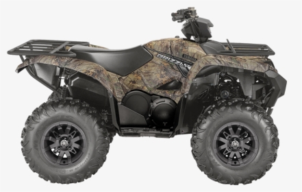 A Red Utility Quad - 2018 Yamaha Grizzly Camo, HD Png Download, Free Download