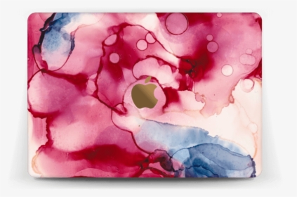 Pink Color Splash Skin Macbook 12” - Watercolor Paint, HD Png Download, Free Download