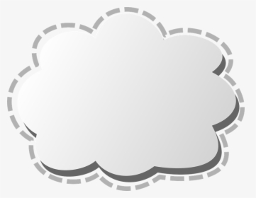 Cute Cloud Frame Png, Transparent Png, Free Download