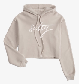 Salty Cropped Hoodie, HD Png Download, Free Download