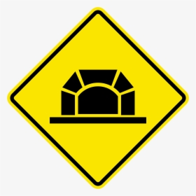 Yellow Road Signs And Meanings Car, HD Png Download, Free Download