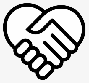 Holding Hands Heart Logo, HD Png Download, Free Download