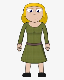 Villager - Girl Villager Cartoon Png, Transparent Png, Free Download