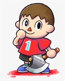 King Clipart Villager - Mario And Luigi Rpg Style Super Smash Bros, HD Png Download, Free Download